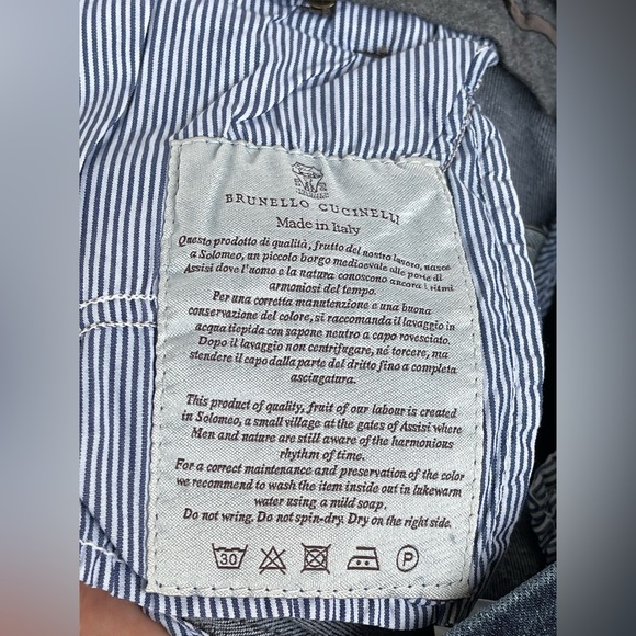 Brunello Cucinelli Size 6. Dark Wash Skinny Fit Jeans - Picture 10 of 14